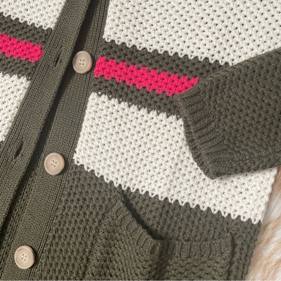 Jessica Simpson Marina Varsity cardigan duster - Picture 5 of 8